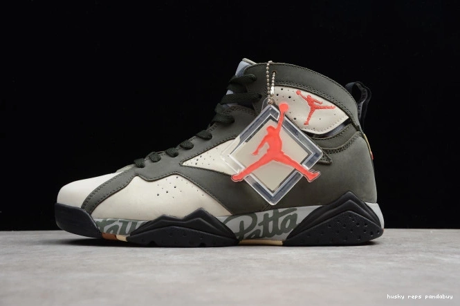 Cheap Husky Jordan Air x Patta AT3375-100 Icicle 7 0802